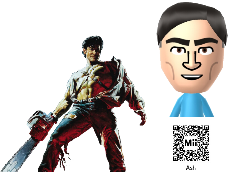 Nintendo Mii - Ash Williams by SuperCaptainN on DeviantArt