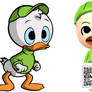 Nintendo Mii - Louie Duck