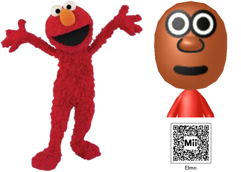 Elmo Mi Nintendo Mii - Elmo by SuperCaptainN on DeviantArt