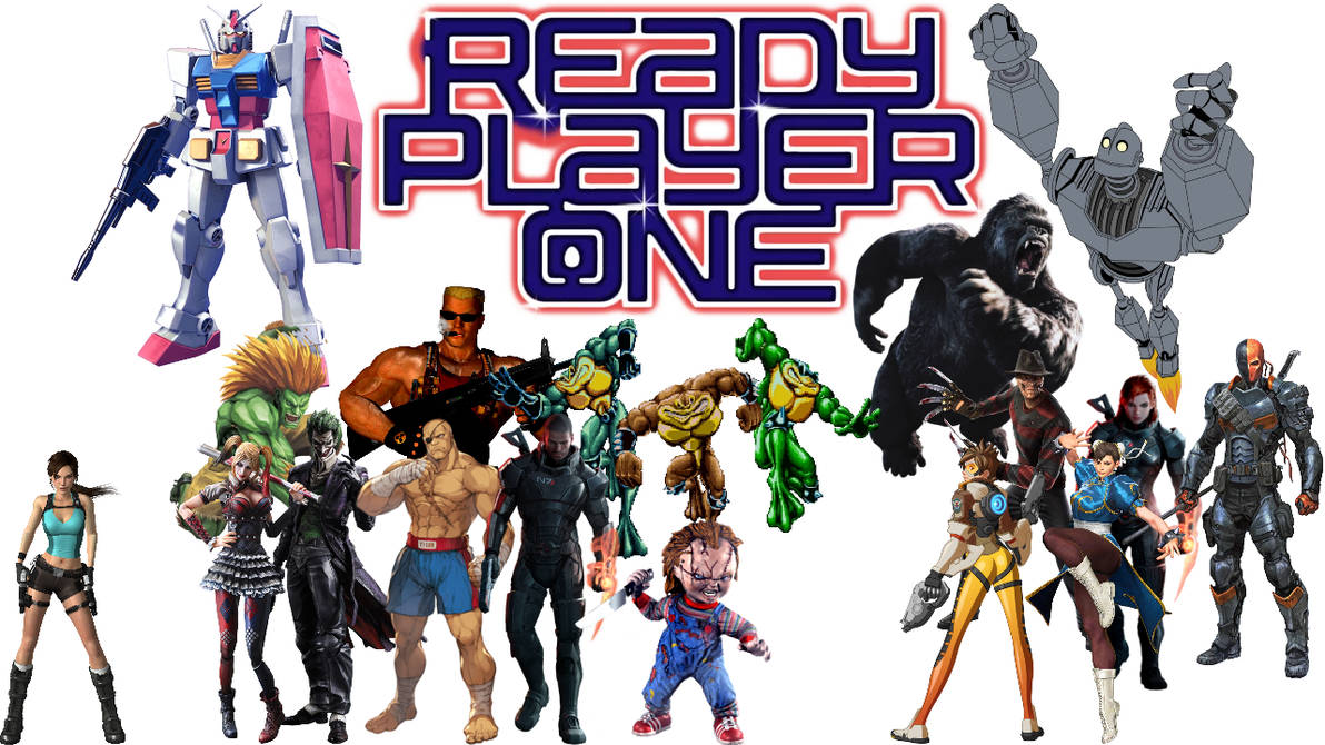 Ready Player One, Qbee-fied! by IronFish74 on DeviantArt