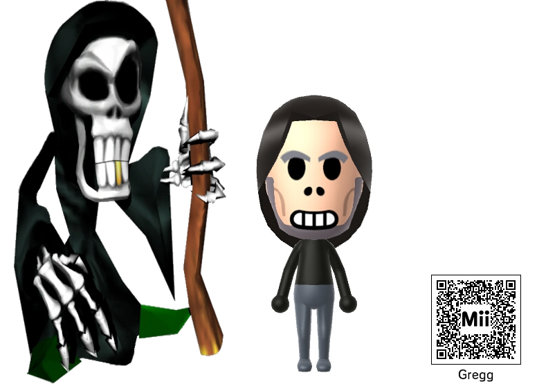 Nintendo Mii - Gregg the Grim Reaper by SuperCaptainN on DeviantArt Nintendo Mii - Gregg the Grim Reaper by SuperCaptainN on DeviantArt