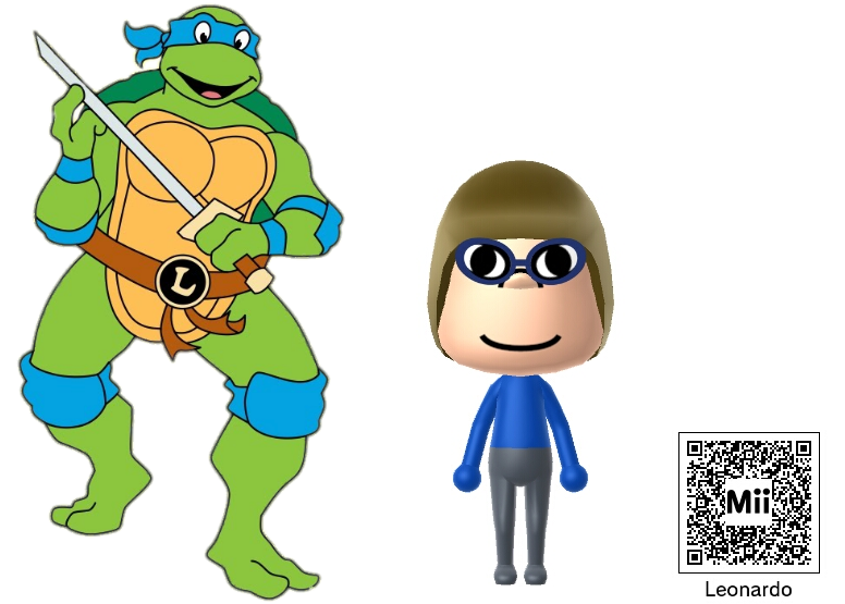 Nintendo Mii - Leonardo by SuperCaptainN on DeviantArt Nintendo Mii - Leonardo by SuperCaptainN on DeviantArt