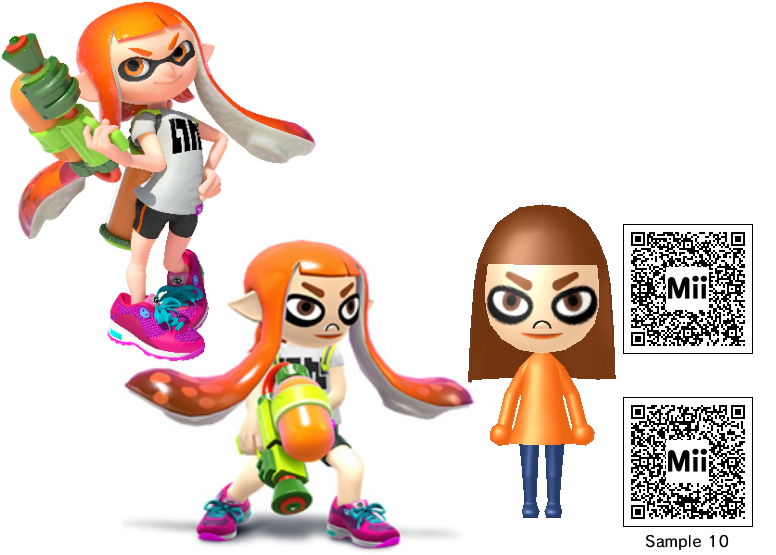Ssb4 Inkling Nintendo Mii - Inkling Girl (SSB4) by SuperCaptainN on DeviantArt