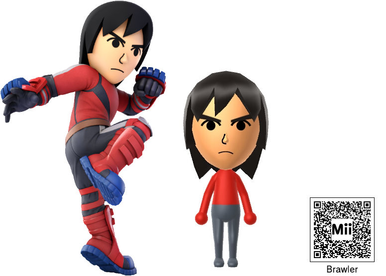 Nintendo Mii Mii Brawler (SSBU) by SuperCaptainN on DeviantArt