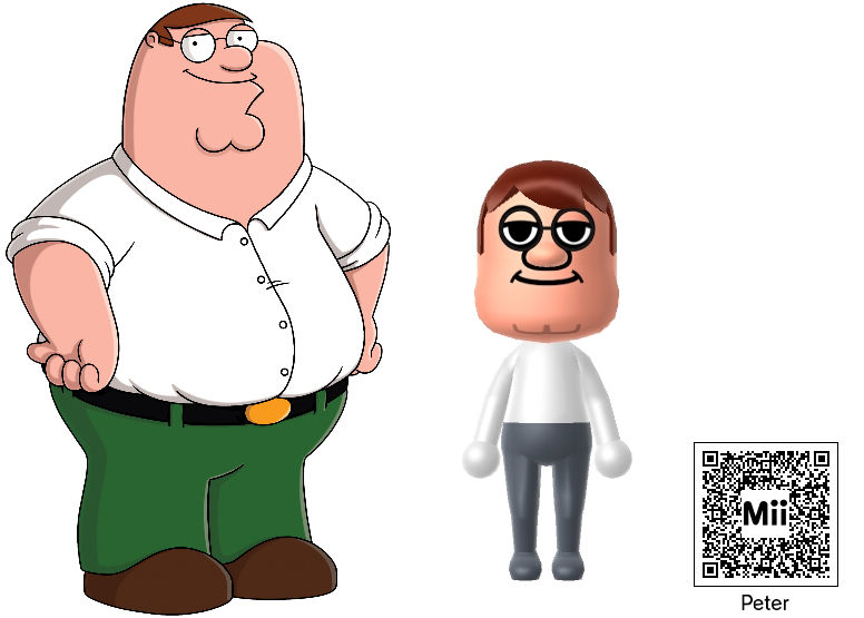 Nintendo Mii Peter Griffin by SuperCaptainN on DeviantArt
