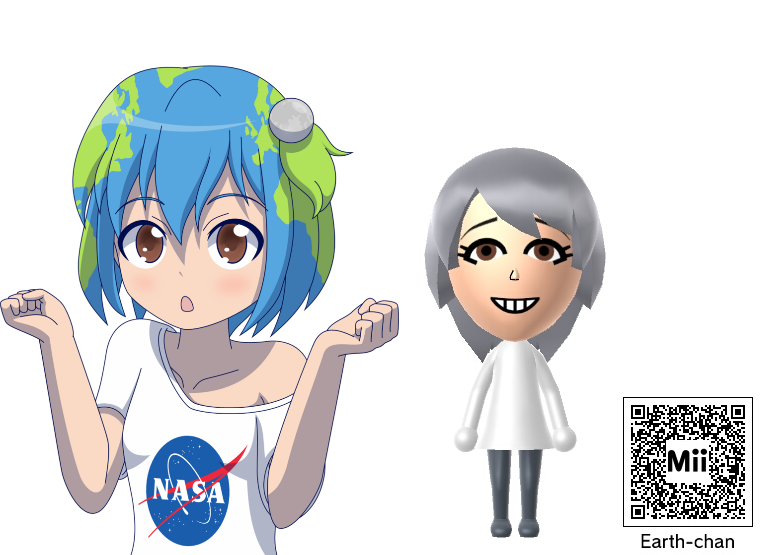 Nintendo Mii - Earth-chan by SuperCaptainN on DeviantArt