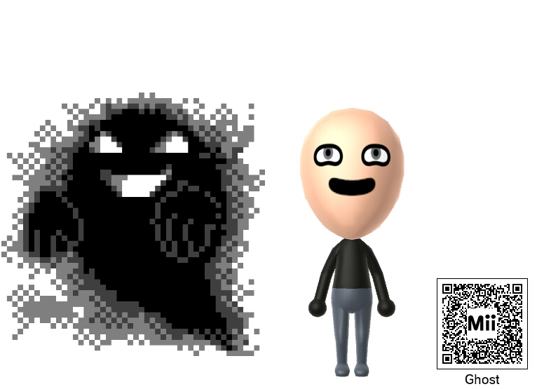 Nintendo Mii - Ghost by SuperCaptainN on DeviantArt