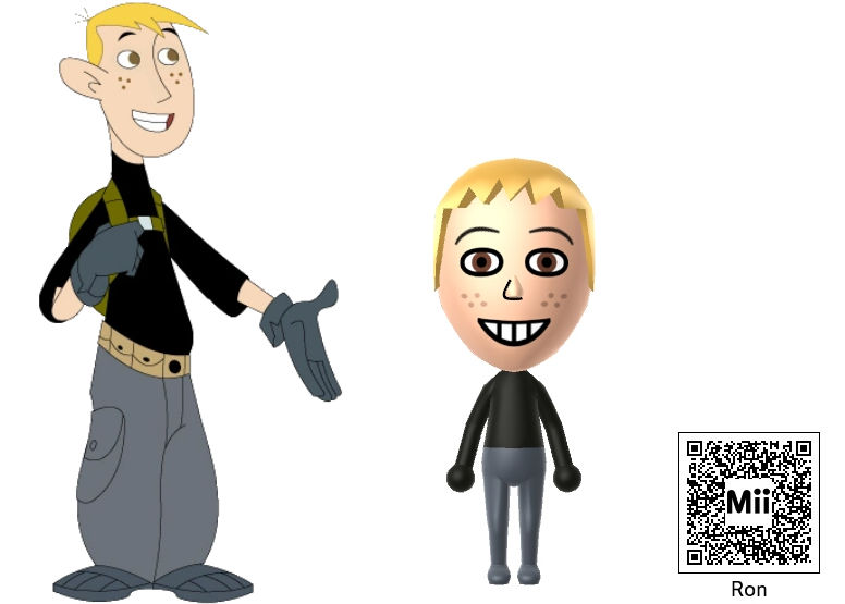 Nintendo Mii Ron Stoppable By SuperCaptainN On DeviantArt nintendo-mii-ron-stoppable-by-supercaptainn-on-deviantart