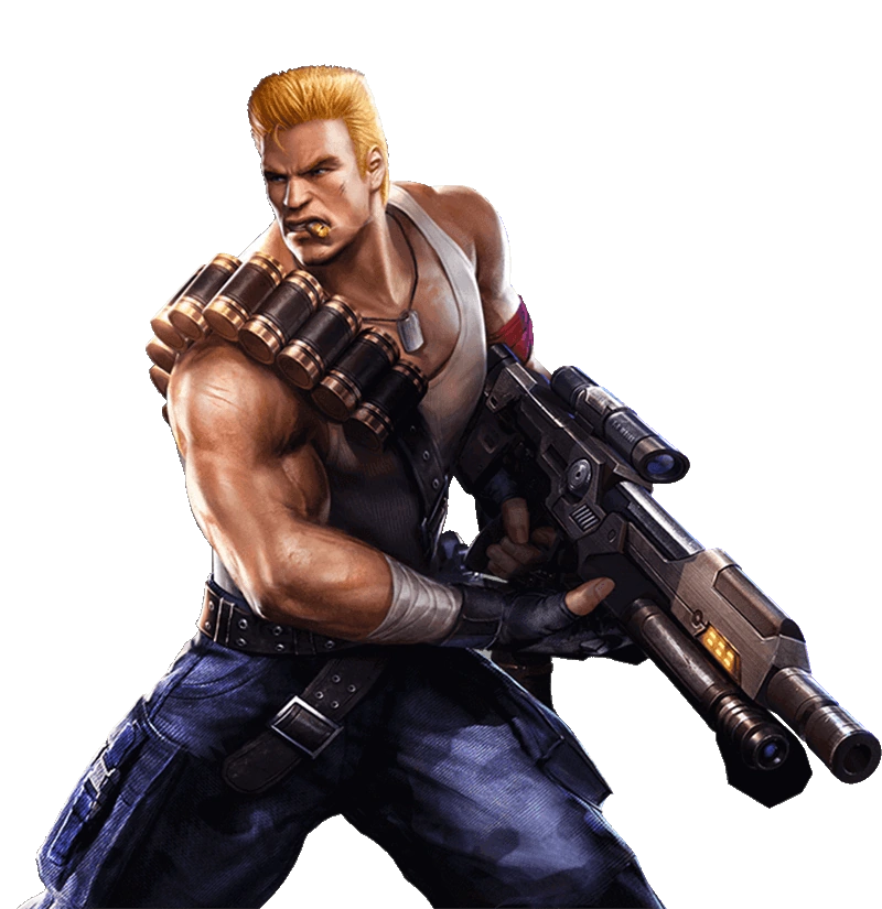 PNG - Contra - Bill Rizer by SuperCaptainN on DeviantArt