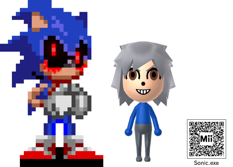 Sonic Exe Skin - Minecraft PNG Image