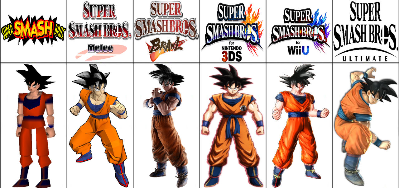 Meme - Smash Art Style - Son Goku by SuperCaptainN on DeviantArt