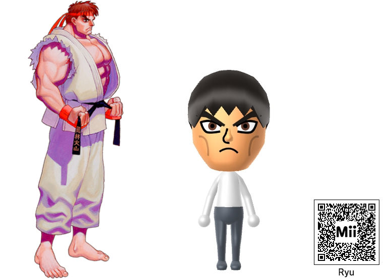 Nintendo Mii - Ryu by SuperCaptainN on DeviantArt