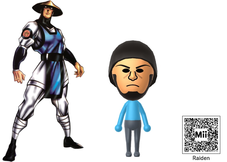 Nintendo Mii - Raiden (Mortal Kombat) by SuperCaptainN on DeviantArt Nintendo Mii - Raiden (Mortal Kombat) by SuperCaptainN on DeviantArt