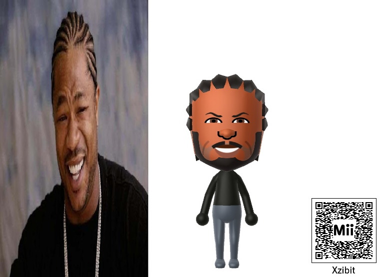 Nintendo Mii - Xzibit by SuperCaptainN on DeviantArt Nintendo Mii - Xzibit by SuperCaptainN on DeviantArt
