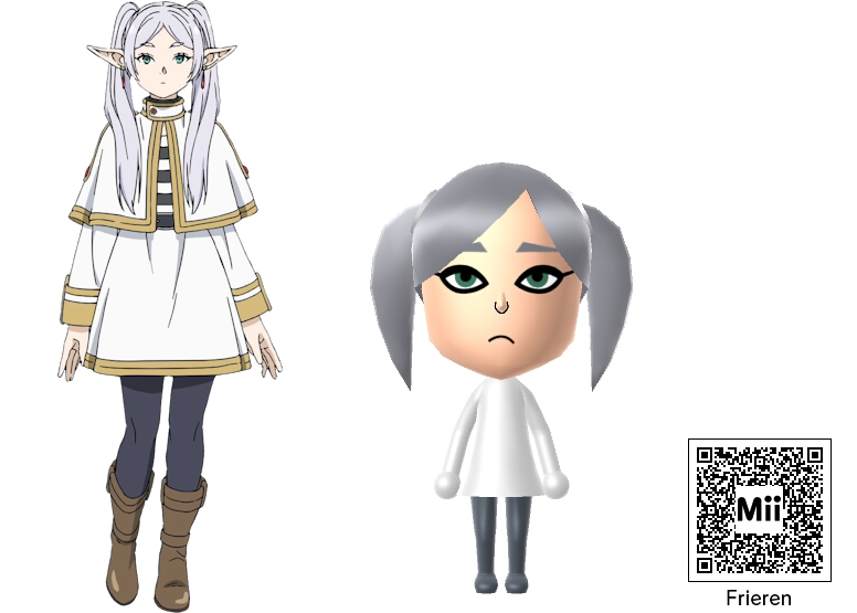 Nintendo Mii - Frieren by SuperCaptainN on DeviantArt Nintendo Mii - Frieren by SuperCaptainN on DeviantArt