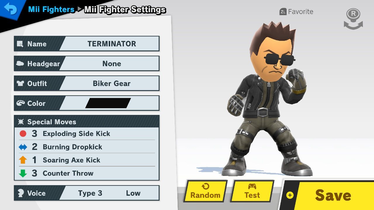 Mii Fighter - T-800 (The Terminator) by SuperCaptainN on DeviantArt Mii Fighter - T-800 (The Terminator) by SuperCaptainN on DeviantArt