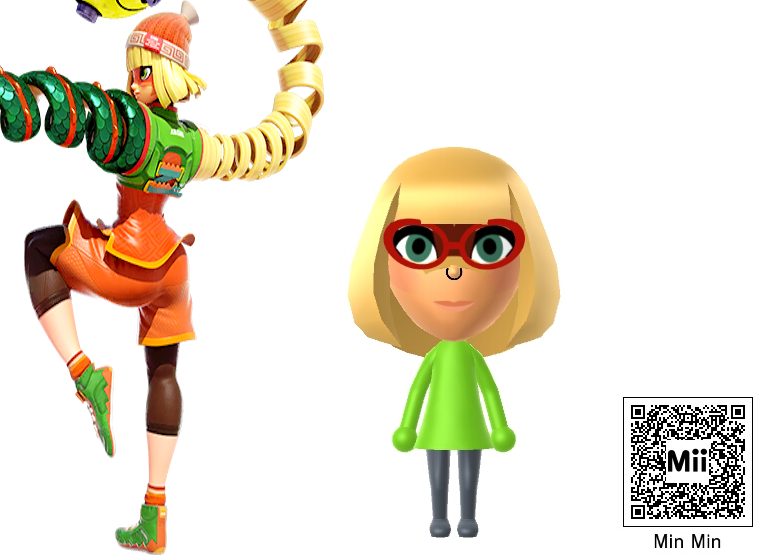 Nintendo Mii - Min Min by SuperCaptainN on DeviantArt Nintendo Mii - Min Min by SuperCaptainN on DeviantArt