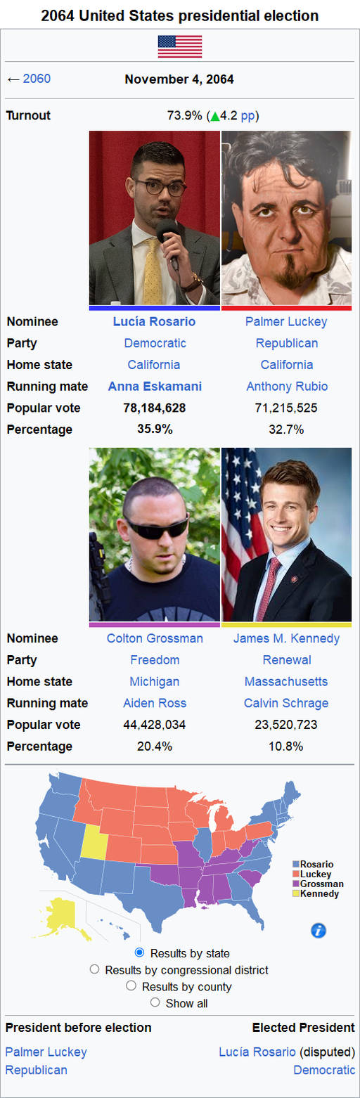 Random Election 2: The Election that Broke America by GeographyMan on ...