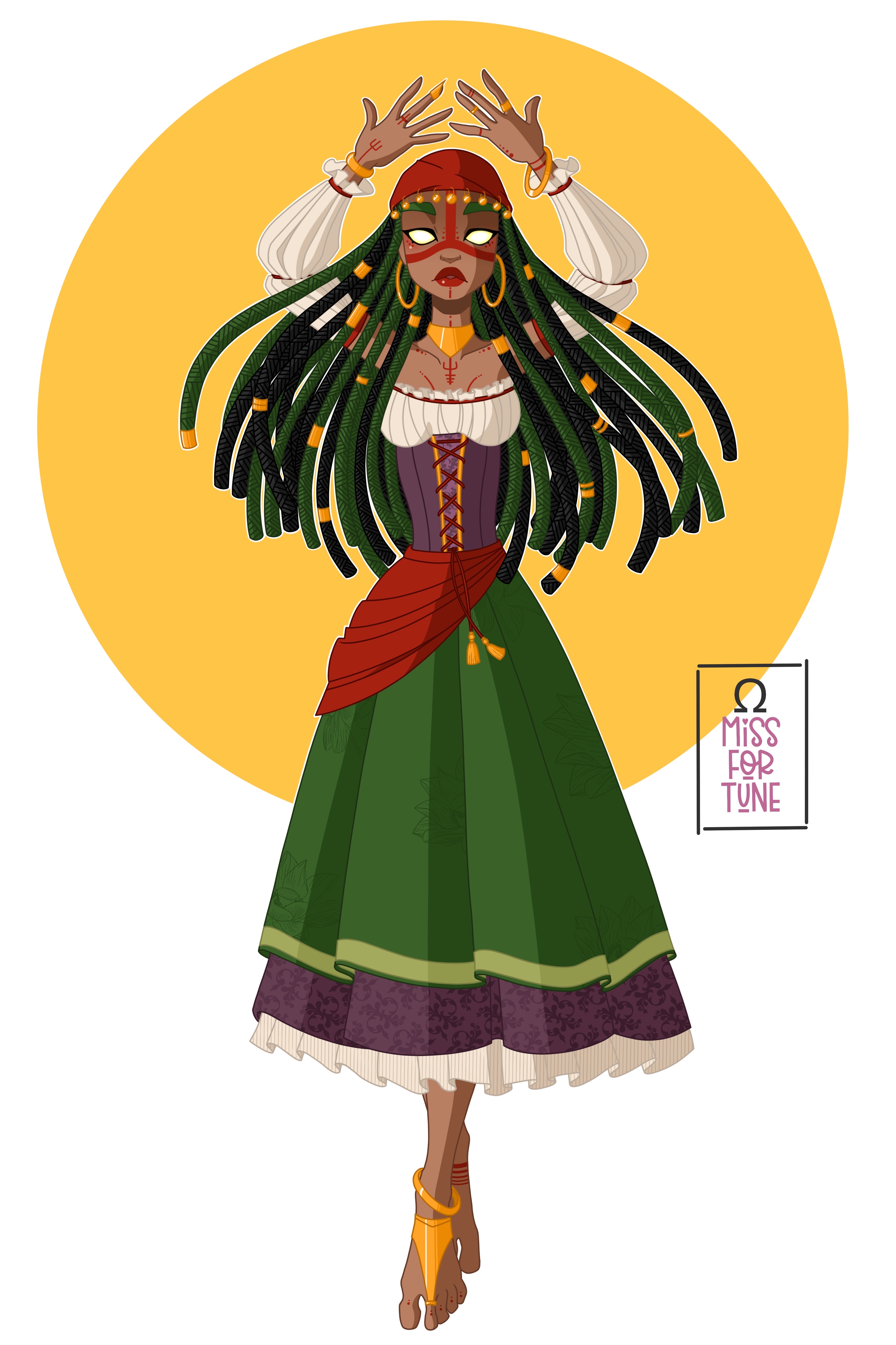 Oracle Character ORACLE - Character Design. by MissFor7une on DeviantArt