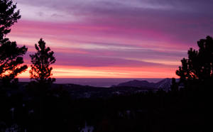 Sunrise over Boulder