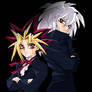 Yami Yugi and Bakura