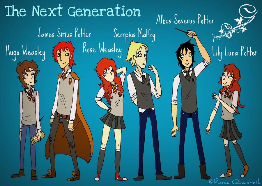 Harry Potter-Next Generation by RosaZaira DeviantArt