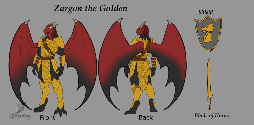 DnD: Zargon the Golden by Bojaking on DeviantArt