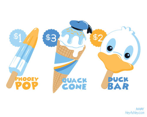 Ice Cream Duck Treats