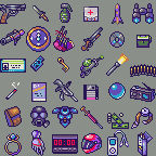 Pixel Icons available for use