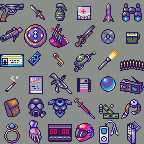 Pixel Icons available for use by OceansDream
