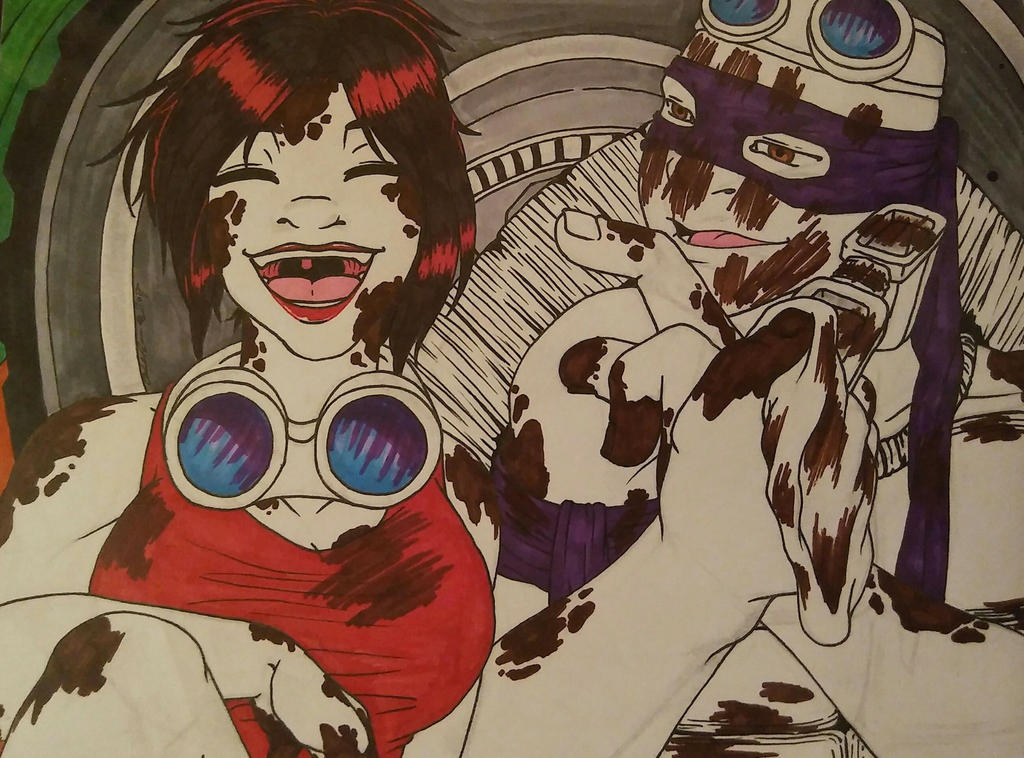 Inktober - Day 18 - FILTHY by MagickDream