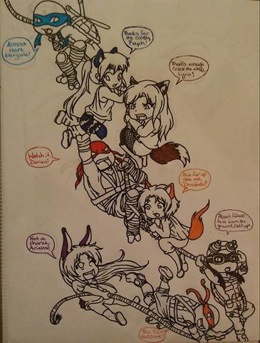 Inktober - Day 27 - CLIMB by MagickDream