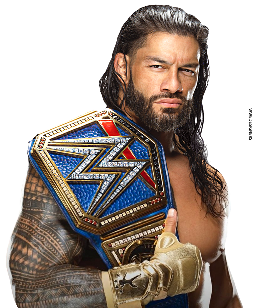 Roman Reigns Universal Champion Render By WWE desi by WWEDESIGNERS on ...