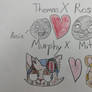 Thomas X Rosie, Murphy X Mitzi (VALENTINE'S DAY)