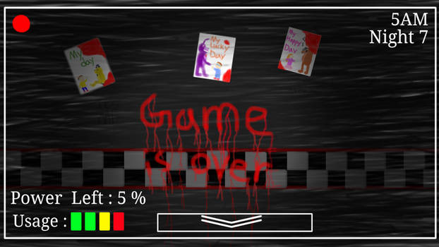 FNAF Game is over