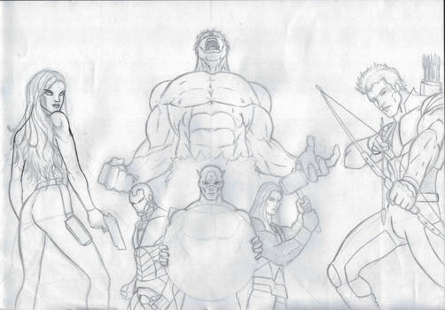 Avengers - Sketchbook