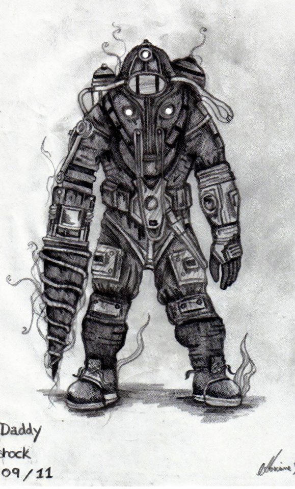 Bioshock Sketch by Taur05 on DeviantArt