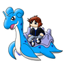 Traveling on Lapras