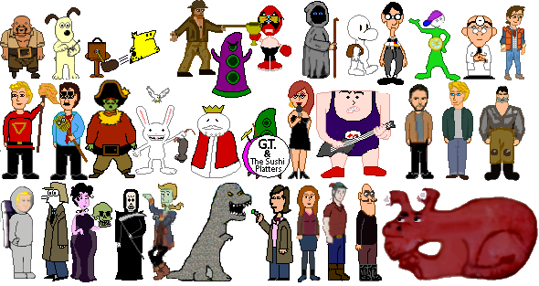 Adventure Game Characters