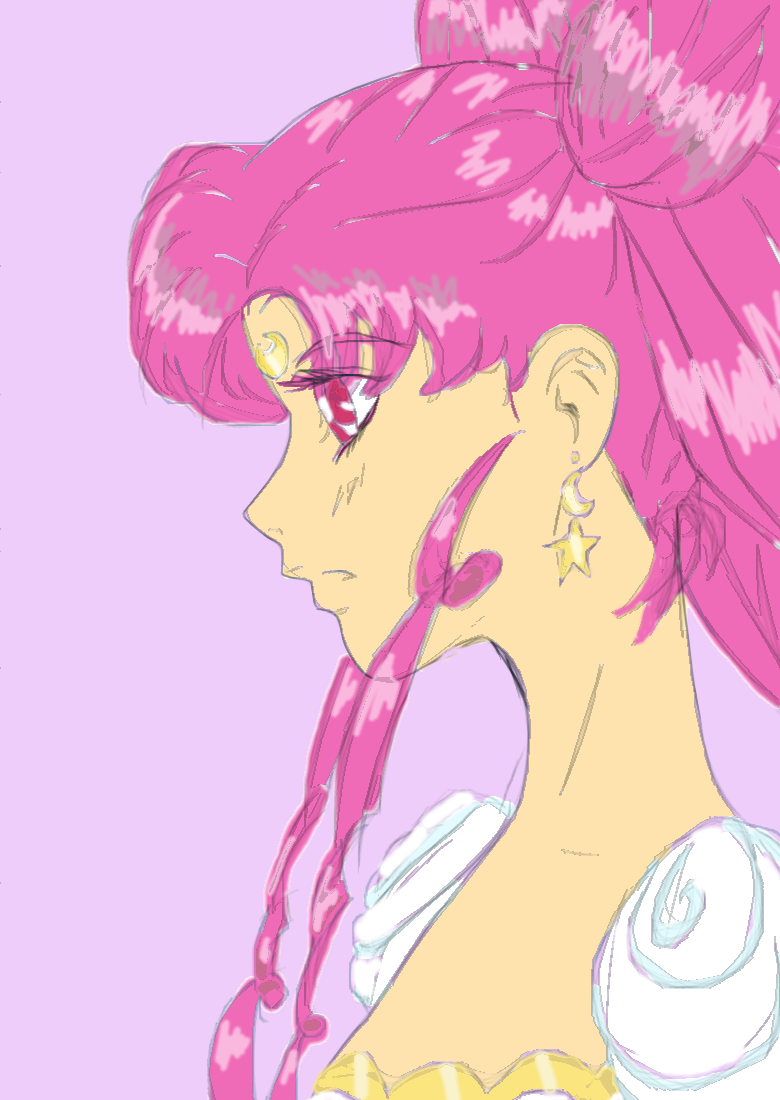 Lady Usagi in thought