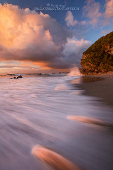 Woodpecker Bay, sunset