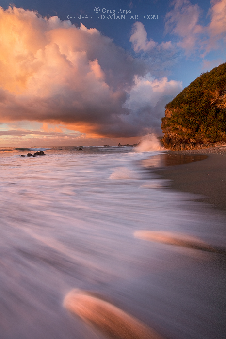 Woodpecker Bay, sunset