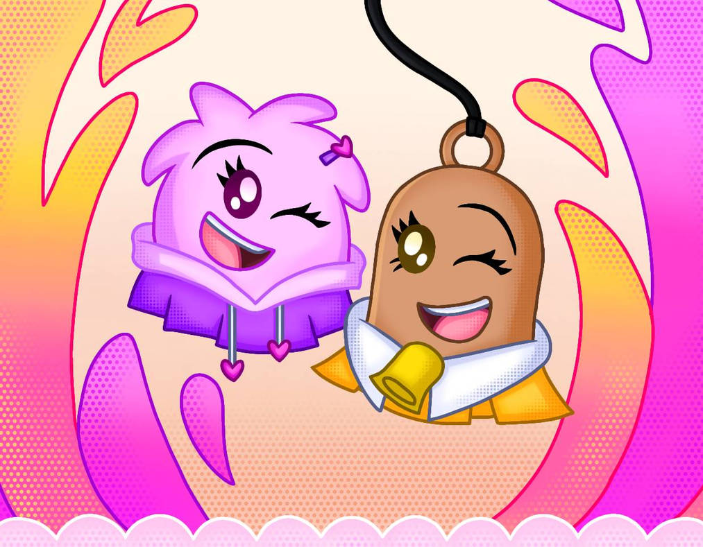 Puffball and Bell with outfits by SarahBless13 on DeviantArt