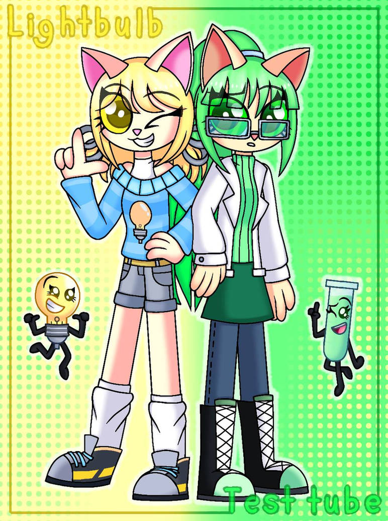 Lightbulb and Test tube by SarahBless13 on DeviantArt