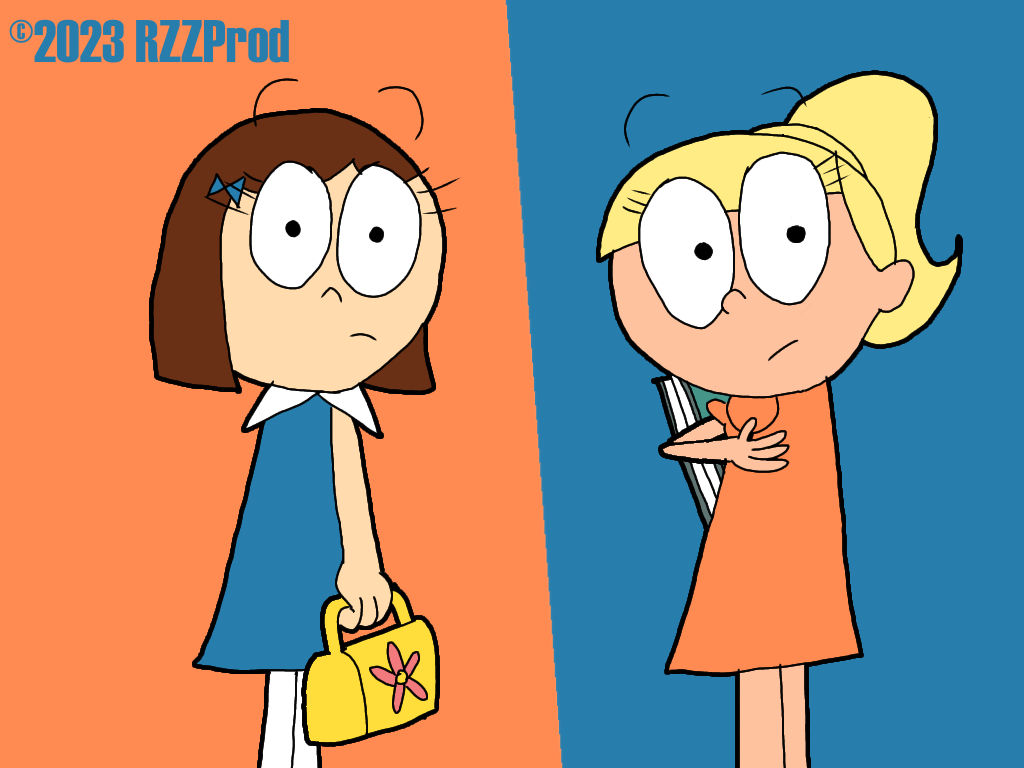 the two girls by RZZArts on DeviantArt