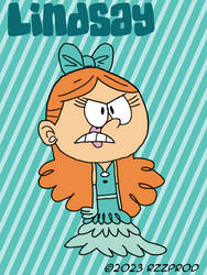 the loud house girls drawings day 13:lindsay