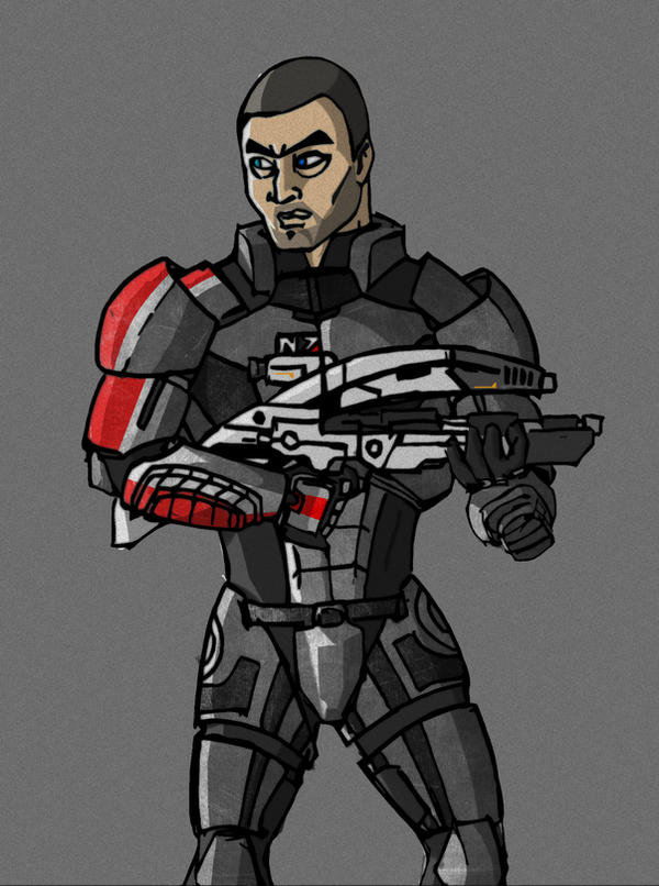 Commander Shepard by Morthon on DeviantArt