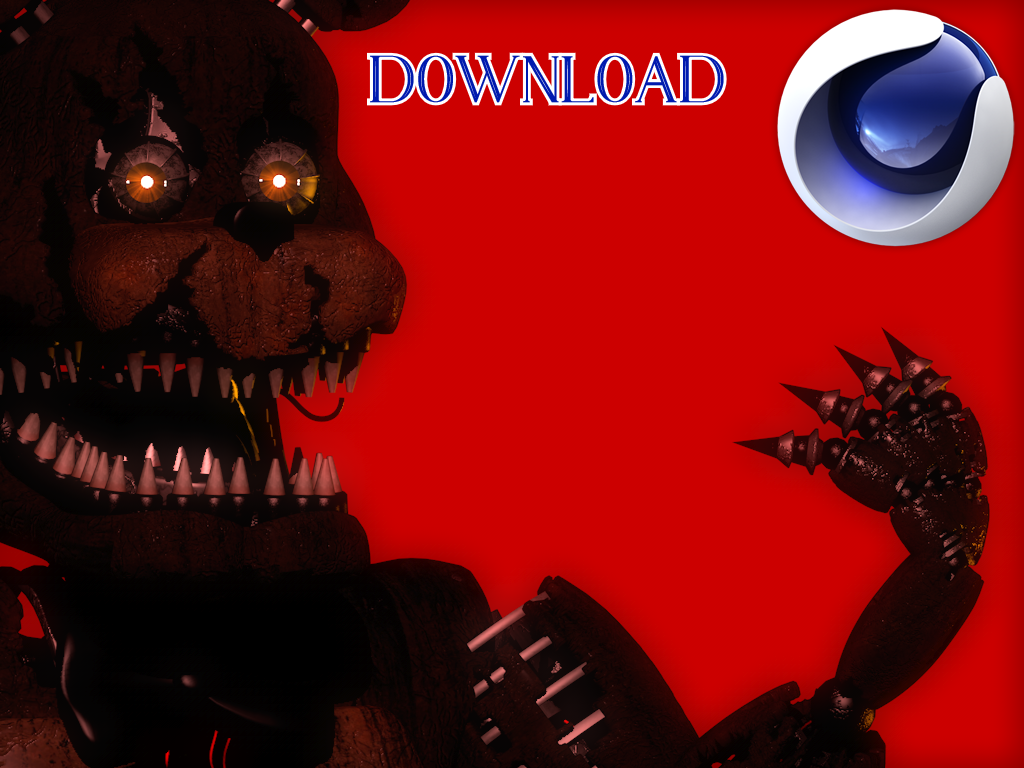 FNAF 4 Nightmare Pack Download C4d by souger222 on DeviantArt