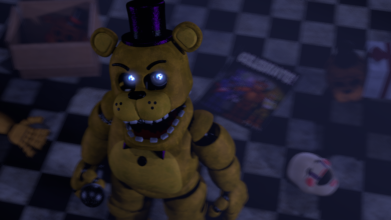 UCN Fredbear Edit [SFM RELEASE] by kylethegamer717 on DeviantArt