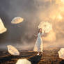 umbrellas girl